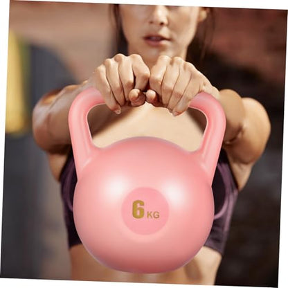 Kisangel 6kg Water-Filled Kettlebell for Strength Training Soft PE Material Portable Exercise Equipment for Men and Women for Home Gym and Travel Workouts