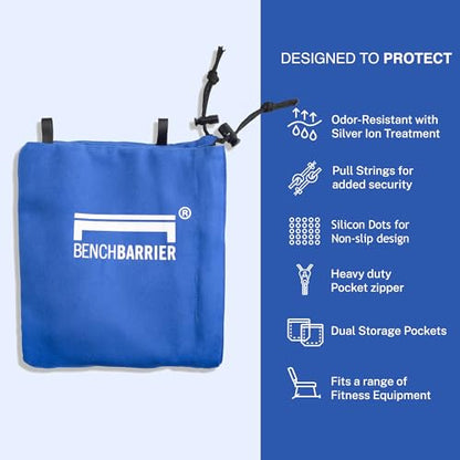 BENCHBARRIER® Original Patented Hygienic Fitness Equipment Cover | The Next Step in Gym Hygiene