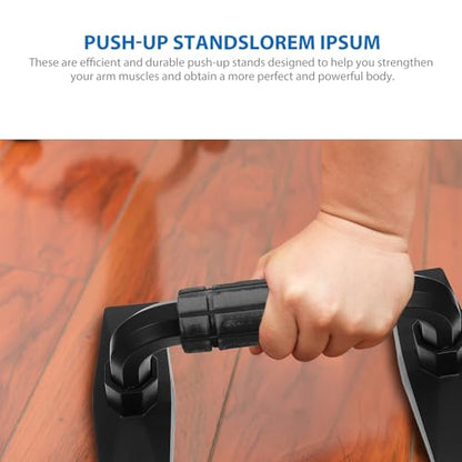 Artibetter 2pcs Portable Push-up Bars Hand Grips Push-up Brackets Small Indoor Fitness Equipment for Chest and Muscle Strength Training
