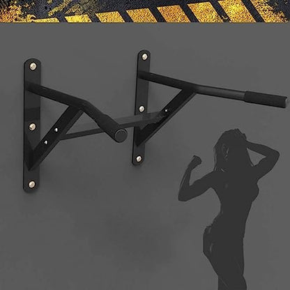 Strength Training Pull-UP Bars, Wall Mounted Pull Up Bar, Heavy Duty Chin Up Bar Wall Mount, Suitable for Home Gym Indoor Outdoor, Max Weight 660 LBS