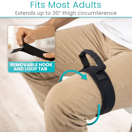 Vive Thigh Lifter Strap (2 Pack) - Pull Up Assistance Band - Medical