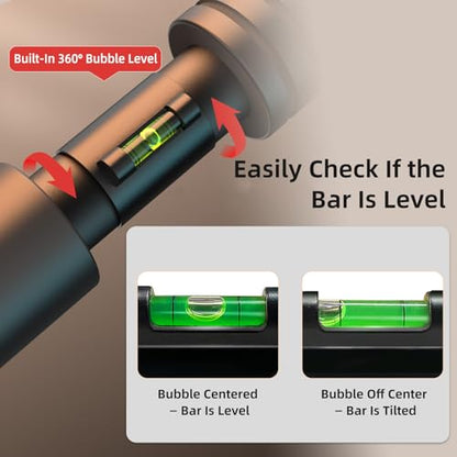 Adjustable Doorway Pull-Up Bar for Home Gym, Multi-Position Chin-Up & Pull-Up Bar for Upper Body Workouts