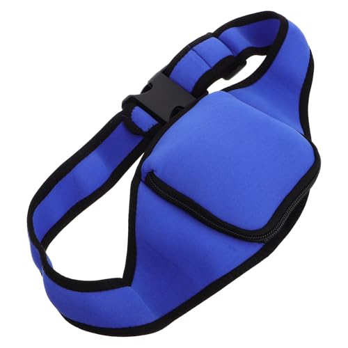 UKCOCO Microphone Waist Pack Mic Belt Neoprene Zippered Microphone Fanny Pack Sweat-resistant Trainer Running Waist Bag for Outdoor Sports