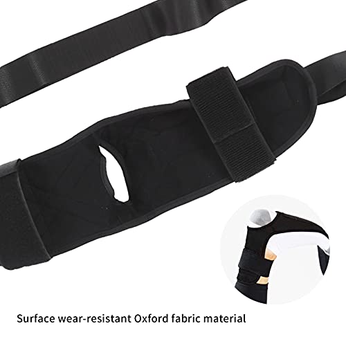 Leg Stretch Belt, Oxford Fabric Yoga Strap with Multi Loops and Hook Loop Closure, for Physical Therapy, Ballet Dance and Flexibility Training,