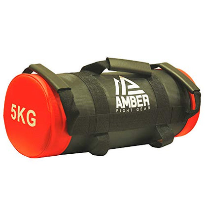 Workout Sandbag for Strength Training Heavy-Duty PVC Shell, 5 Multi-Grip Handles, Reinforced Seams Ideal for CrossFit, Functional Training, Military Conditioning, Home & Gym Workouts – 5kg/11lb