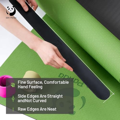 Yoga Mat Strap Slap Band, One Snap Keeps Mats Tightly Rolled, Heavy-Duty Clasp Fits Most Size Mats(24" L X 2" W) - color: Beige