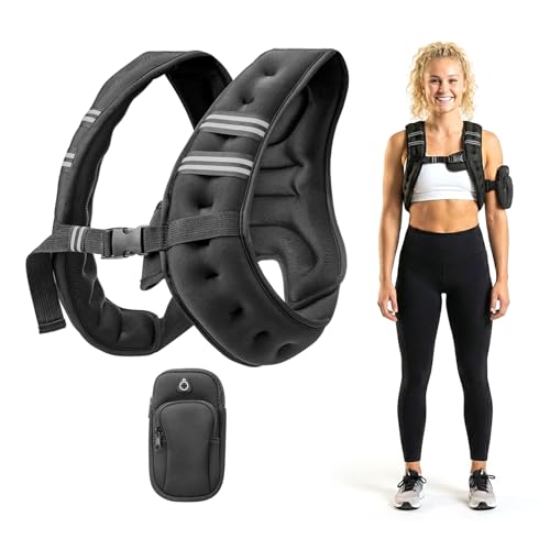 Weighted Vest for Women Men, Weight Vest for Walking, Adjustable Weight Training Vest for Workout, Running, Exercise - size: 12lbs