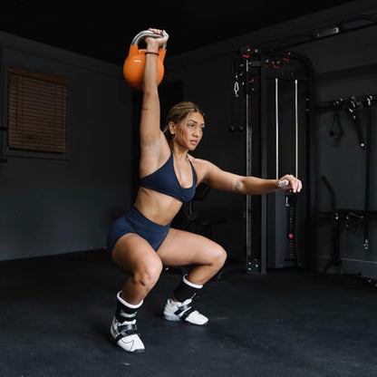 Titan Fitness Competition Kettlebell, Single Piece Casting, KG Markings, Full Body Workout - size: 22.0 Pounds