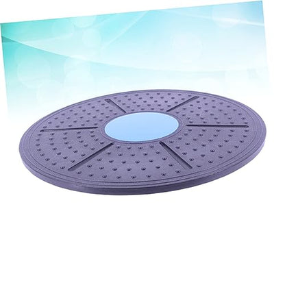 TOYANDONA Anti-Slip Wobble Balance Board for Yoga Home Use Professional Standing Plate in Random Colors Stability Trainer for Adults Boys and Girls Fitness Balance Training Device