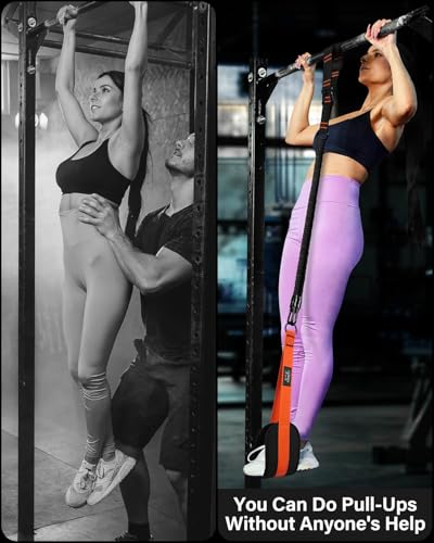 Resistance Bands, Exercise Bands, Resistance Bands for Working Out, Pull Up Assistance Bands, Work Out Bands with Handles for Men and Women Fitness, Strength Training Equipment