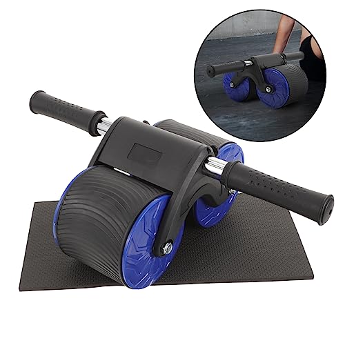 1Set Professional Abdominal Muscle Wheel Roller Mute Fitness Equipment for Home Workouts Durable and Portable Ab Wheel for Targeted Stomach Training for Beginners