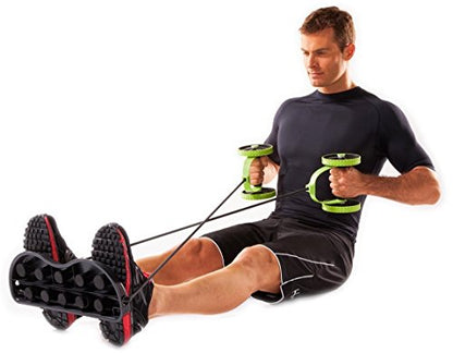 Jungle Sport™ Ab Roller Pro Carver; Core Muscle Exercise Trainer (with training guide)