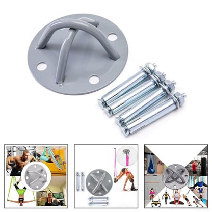 Wall Ceiling Mount Bracket for Suspension Straps Anchor for Gym Sports Rings Fitness Training Yoga Swing Battle Ropes Boxing Equipment
