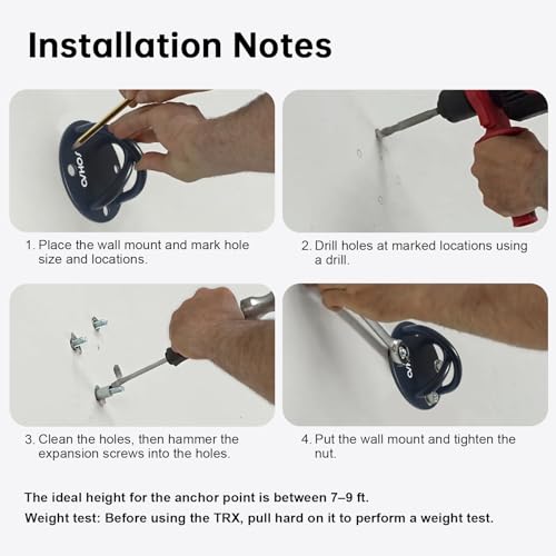 Wall Ceiling Mount Bracket for Suspension Straps, Aerial Yoga Swing & Hammock, Gymnastic Rings, Boxing Punching Bags, Body Strength Gym Equipment and Battle Ropes - color: BK-1