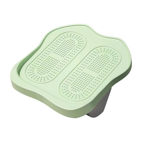 Folding Calf Stretching Platform for Compact Storage and Flexibility Ergonomic Stretcher Stretch Leg Stretcher - color: green