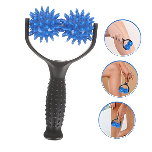 FOMIYES Handheld Massage Roller for Muscle Relief Convenient Back Stretching Tool for Home Use for Tight Muscles and Fatigue Relief Design for Comfort and Performance