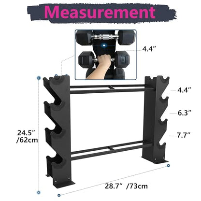Dumbbell Rack Dumbbell Storage Rack Weight Organizer RacK Free weight dumbbell rack Home gym Organizer