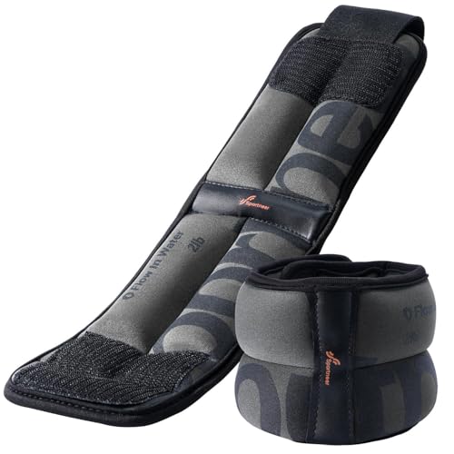 Sportneer Ankle Weights for Men Women Strength Training, 4/10 lbs Pair Leg Weights Set Comfortable and Soft Perfect for Dancing Running Walking Fitness Workout