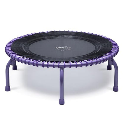 JumpSport 44" PRO Fitness Trampoline, Model 550 Exercise Rebounder, Purple