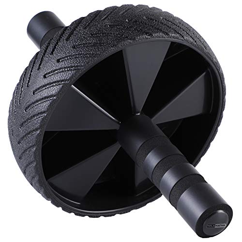 Ab Roller Wheel, Fitness Roller with Handles for Core Building, Workout Equipment for Toning and Abdominal Strengthening