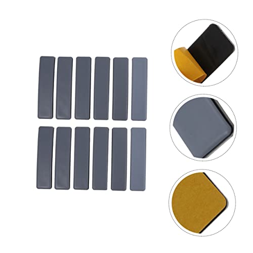 12pcs Adhesive Felt Furniture Sliders Non Slip Rug Pads for Moving Furniture Movers Core Sliders Table and Chair Foot Pads