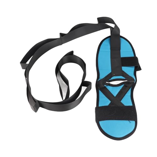Leg Stretcher Strap for Ankle Rehabilitation & Yoga | SBR Nylon Stretch Belt with Hook Loop Fastener | Physical Therapy/Flexibility Training/Home Exercise