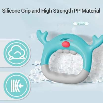 Gymnastics Rings, Professional Children Trapeze Bar Pull Up Rings, Playground and Home Exercise Gym Equipment, Children's Adjustable Strap Strength Training Rings