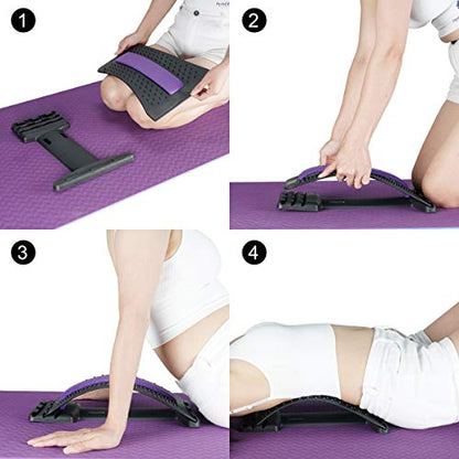Back Stretcher - color: Purple