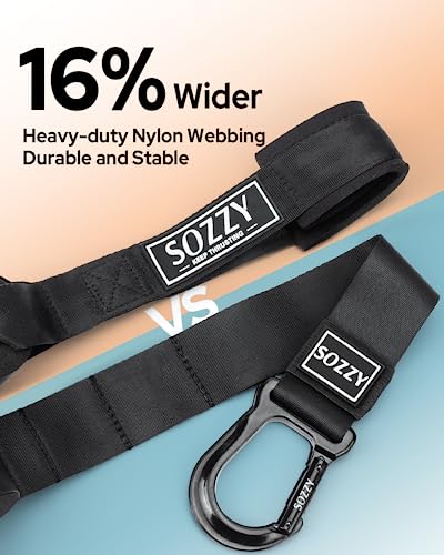 Sozzy Door Anchor for Resistance Bands, Home Workout Equipment, Heavy Duty and Secure Design for Suspension Training, Rehab & Physical Therapy Ready