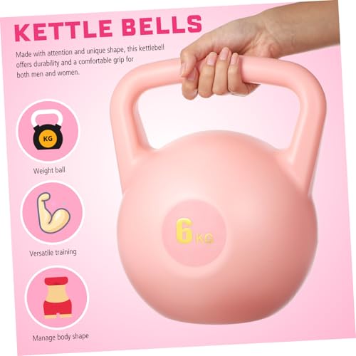 PE Water Kettlebell Portable Soft Kettlebell for Strength Training Home Gym Exercise Damage-resistant PE Material Fitness Equipment for Women Men