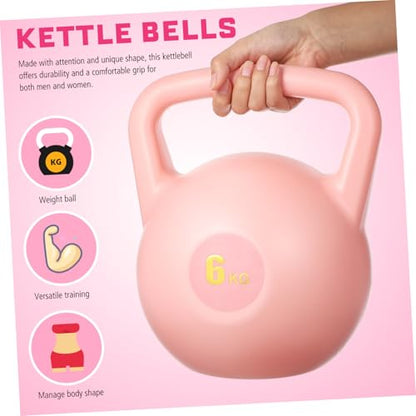 PE Water Kettlebell Portable Soft Kettlebell for Strength Training Home Gym Exercise Damage-resistant PE Material Fitness Equipment for Women Men