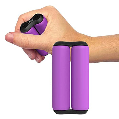 ONO Roller - Handheld Fidget Toy for Adults | Help Relieve Stress, Anxiety, Tension | Promotes Focus, Clarity | Compact, Portable Design (Purple, Junior Size - ABS Plastic) - size: Junior Size, style: ABS Plastic - Purple