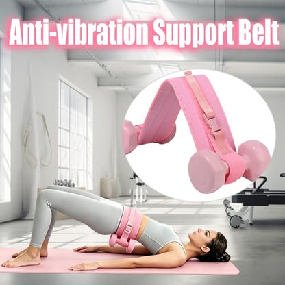Hip Thrust Belt for Dumbbells, Upgraded Non-Slip Thickened Widened Weight Belt, Heavy Duty Hip Thrust Band Fit for Dumbbells, Kettlebells, Weight Plates and Home Gym Workouts