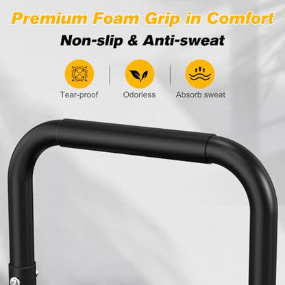 RELIFE REBUILD YOUR LIFE Dip Station Functional Heavy Duty Dip Stands Fitness Workout Dip bar Station Stabilizer Parallette Push Up Stand