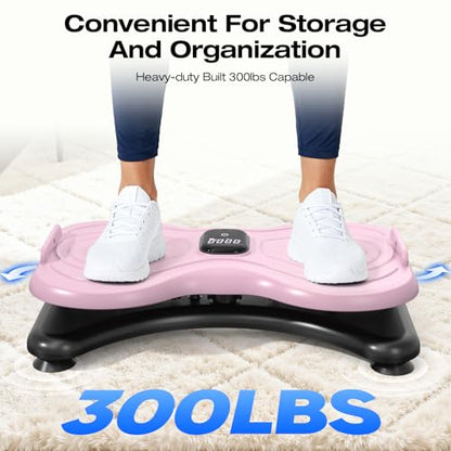 Silent Waist Twist Machine, Anti-Slip Twister Exercise Board with Stable Base, Waist Twisting Disc for Safe Ab Workout and Foot Massage at Home or Gym