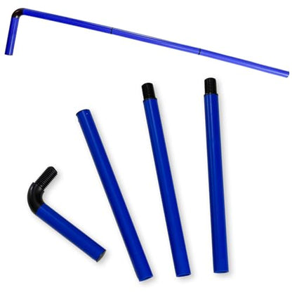 RangeMaster ShoulderWand Stretching Tool | Physical Therapy Bar for Shoulder Pain Relief & Recovery | Ergonomic Design | Collapsible for Easy Storage | Frozen Shoulder, Rotator Cuff & More (Blue)