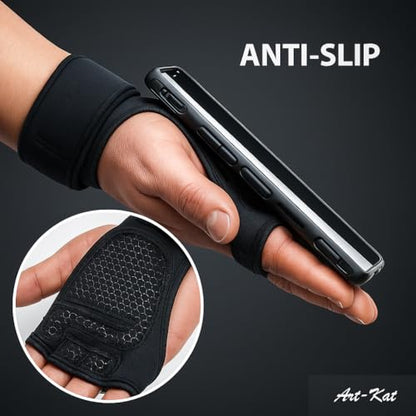 Training Gloves for Men and Women - Gym, Fitness, Weightlifting, Street Training - Training Gloves with Wrist Stabilization and Anti-Slip Palm Protection