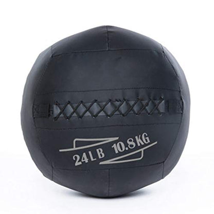 AGYH Soft, Leather Squash Fitness Ball for Easy Grip, Can Strengthen Core Muscles, Aerobic Exercise, Resistance Training，8 Weights Optional (Size : 24LB)