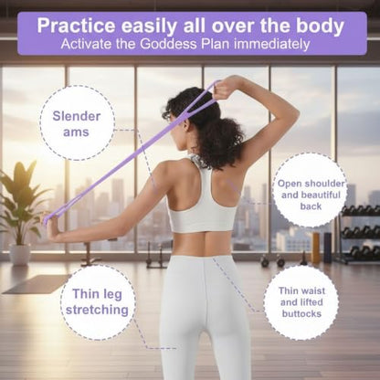 Figure 8 Exercise Bands for Women Men, 3 Pcs Resistance Bands