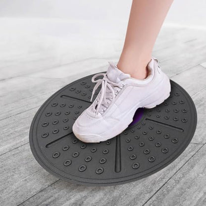 TOYANDONA Balance Training Board for Yoga and Fitness, Purple Balance Exercise Pedal with Non-slip Surface, Household Equilibrium Training Tool for Indoor Physical Therapy and Core Stability