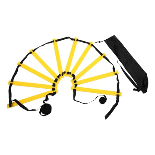Agility Speed Ladder Soccer Ball Football Flexibility Training and Carry Bag for Adults Sport Equipment Set Football Exercise - color: 5 meters 10 knots