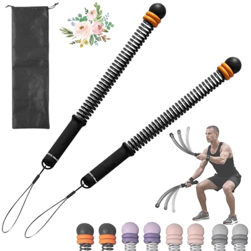 Adjustable Ropeless Battle Ropes, Cordless Battle Ropes for Home Gym, Portable Arm Exerciser Strength & Conditioning Training Rope for Full Body Workout - color: light black