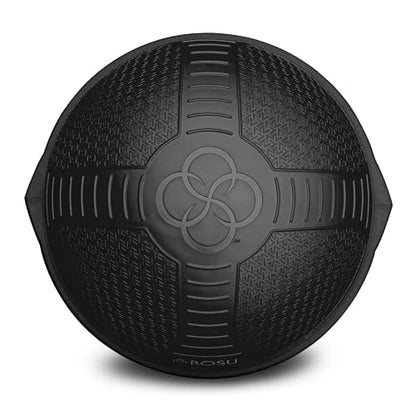 BOSU Nexgen Balance Trainer, Half-Ball Training Equipment, 65 cm Diameter, 300 lb Capacity - Burst-Resistant Stability Exercise Tool w/Non-Slip Base, Includes Hand Pump, Commercial-Grade - color: Black