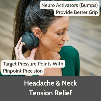 ACTIVATOR - The Better Massage Ball for Myofascial Release, Trigger Point Therapy, Acupoint & Yoga. Foot Massage, Physical Therapy & Lacrosse Ball in One. 3 Surfaces for Advanced Muscle Release