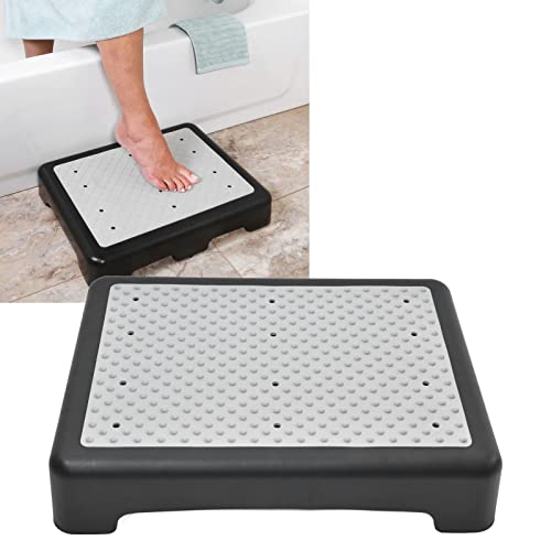 Anti Slip Half Step Stackable Elderly Mobility Step Stool for Household Garden Small Step Riser Platform