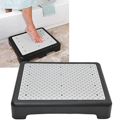 Anti Slip Half Step Stackable Elderly Mobility Step Stool for Household Garden Small Step Riser Platform