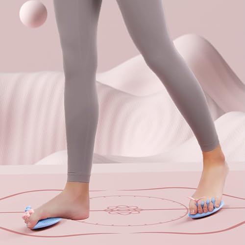 Arch Trainer Foot Massagers Foot Arch Strengthener Blue Arch Trainer for Calf Stretching Glute Toning Improved the Foot Bunion Toe Training Thin Calves Legs - color: Blue
