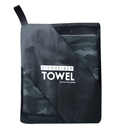 Deeorla Sweat Absorbing Handkerchiefs Sport Microfiber Hankies 5Pack