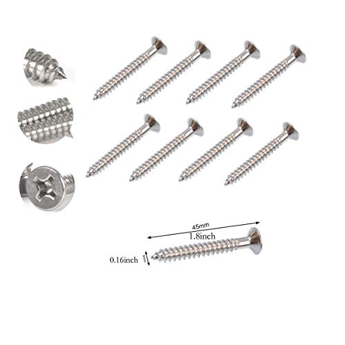 2-Pack M5 Ceiling & Wall Mount Hanging Hardware Fitting Set 304 Stainless Steel Heavy Duty Square Pad Eye Hook Plate + Snap Hook for Yoga Hammock Swing Marine Boat Application - size: M5 Square Pad
