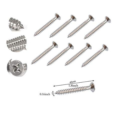 2-Pack M5 Ceiling & Wall Mount Hanging Hardware Fitting Set 304 Stainless Steel Heavy Duty Square Pad Eye Hook Plate + Snap Hook for Yoga Hammock Swing Marine Boat Application - size: M5 Square Pad